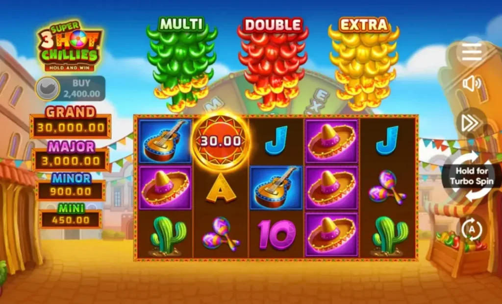 3 Hot Chillies slot