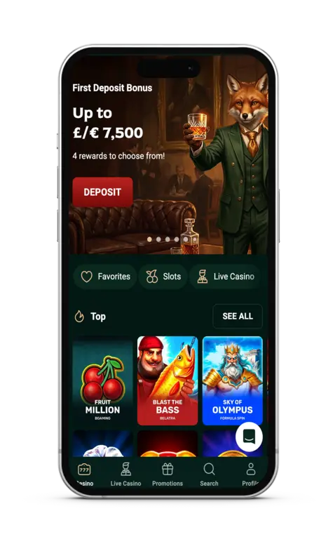 Flutterhall Casino App