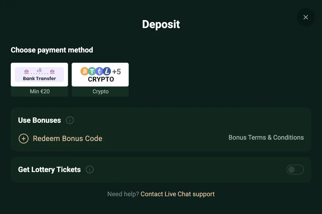 Flutterhall Deposit
